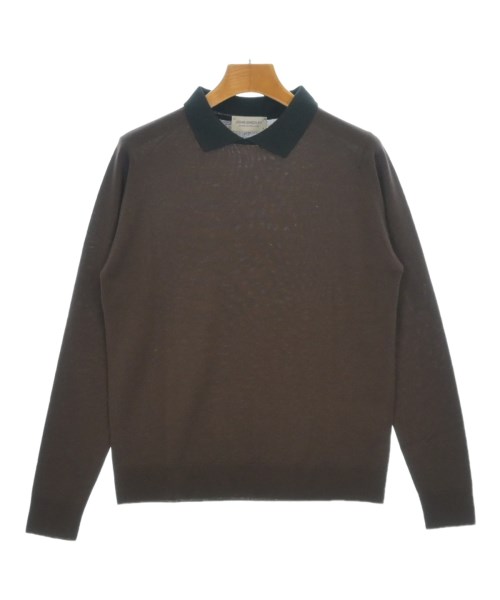 JOHN SMEDLEY(ジョンスメドレー)ニット・セーター 茶 サイズ:S/2200695294175