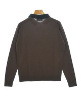JOHN SMEDLEY（ジョンスメドレー）ニット・セーター 茶 サイズ:S レディース/2200695294175