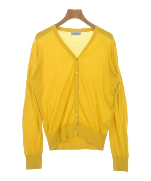 JOHN SMEDLEY(ジョンスメドレー)カーディガン 黄 サイズ:S/2200695375232
