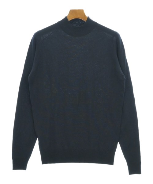 JOHN SMEDLEY(ジョンスメドレー)ニット・セーター 紺 サイズ:-(S位)/2200698932067