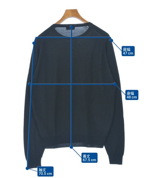 JOHN SMEDLEY（ジョンスメドレー）ニット・セーター 黒 サイズ:XL メンズ/2200697628145
