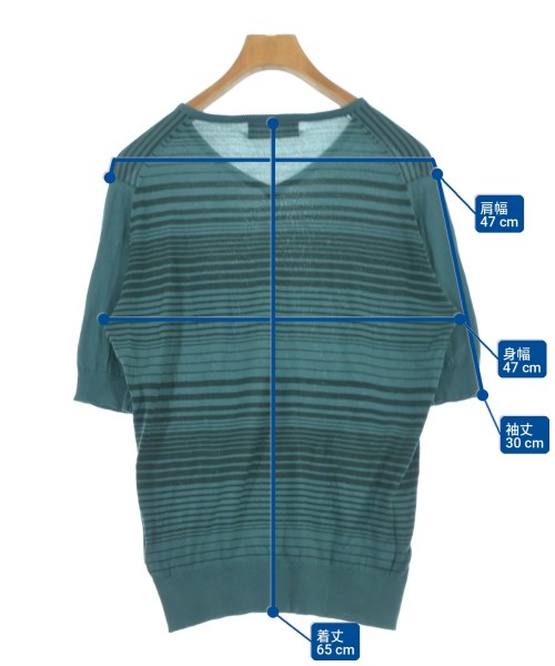 JOHN SMEDLEY（ジョンスメドレー）ニット・セーター 緑 サイズ:-(M位) メンズ/2200701691028