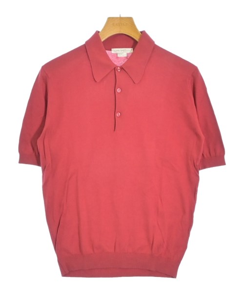 JOHN SMEDLEY(ジョンスメドレー)ニット・セーター 赤 サイズ:XS/2200701880040