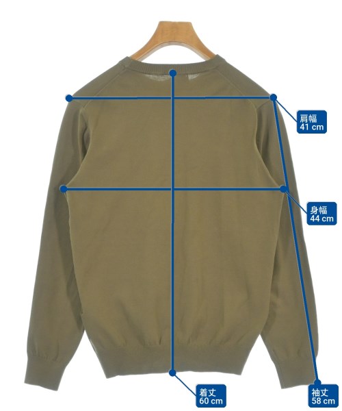 JOHN SMEDLEY（ジョンスメドレー）ニット・セーター カーキ サイズ:M メンズ/2200699349116