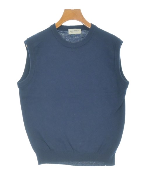 JOHN SMEDLEY(ジョンスメドレー)ベスト 紺 サイズ:S/2200649381036