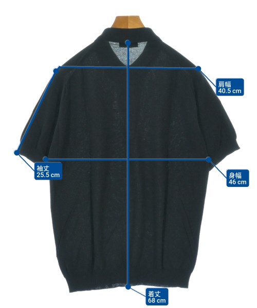 JOHN SMEDLEY（ジョンスメドレー）ニット・セーター 黒 サイズ:L メンズ/2200649644247