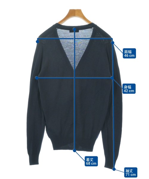 JOHN SMEDLEY（ジョンスメドレー）カーディガン 紺 サイズ:S メンズ/2200651626118