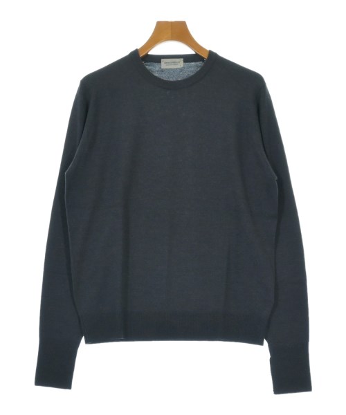 JOHN SMEDLEY(ジョンスメドレー)ニット・セーター 紺 サイズ:M/2200656858064