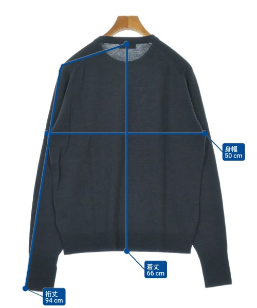 JOHN SMEDLEY（ジョンスメドレー）ニット・セーター 紺 サイズ:M メンズ/2200656858064