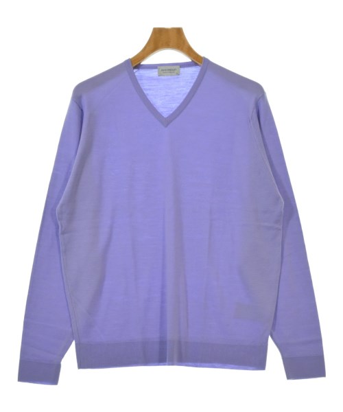 JOHN SMEDLEY(ジョンスメドレー)ニット・セーター 紫 サイズ:XL/2200654972045
