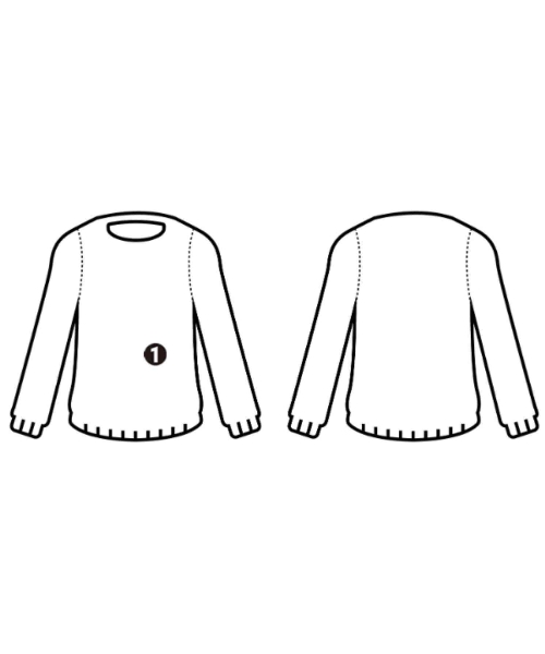 JOHN SMEDLEY（ジョンスメドレー）ニット・セーター 黒 サイズ:S レディース/2200655830030