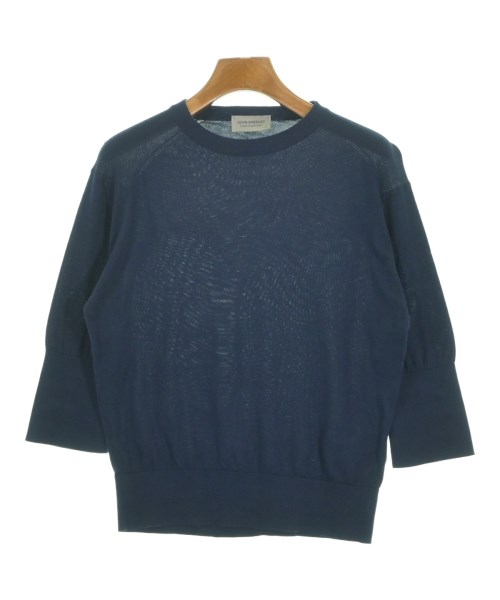 JOHN SMEDLEY(ジョンスメドレー)ニット・セーター 紺 サイズ:S/2200655415121