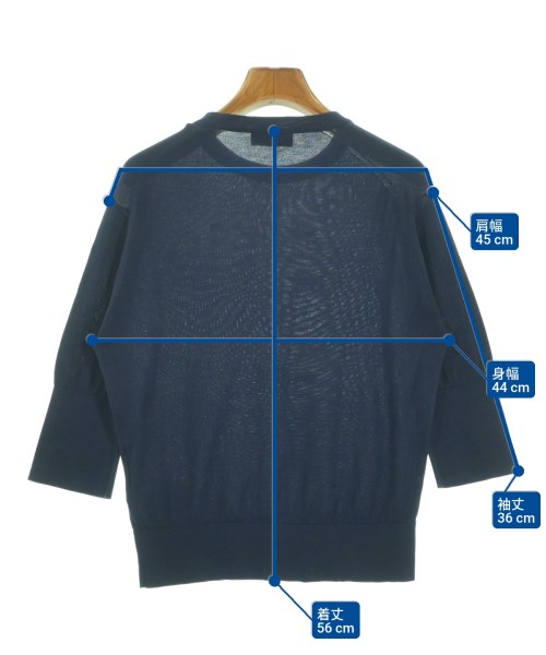 JOHN SMEDLEY（ジョンスメドレー）ニット・セーター 紺 サイズ:S レディース/2200655415121