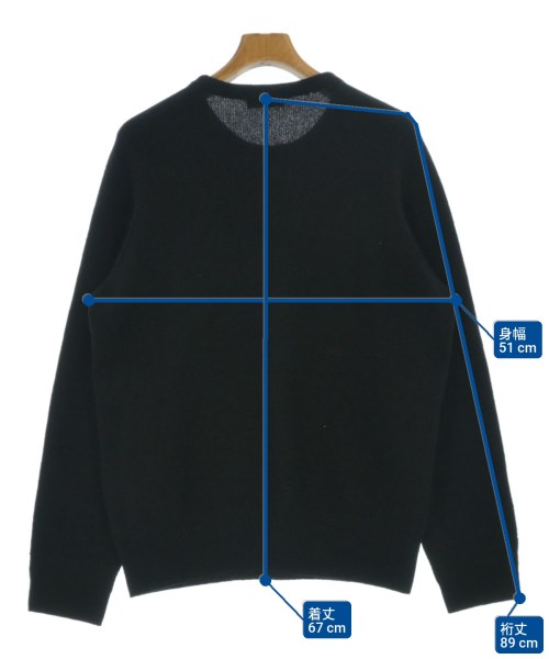 JOHN SMEDLEY（ジョンスメドレー）ニット・セーター 黒 サイズ:M メンズ/2200655237037