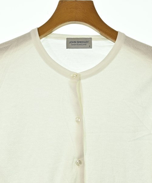 JOHN SMEDLEY（ジョンスメドレー）カーディガン 白 サイズ:S レディース/2200655567493