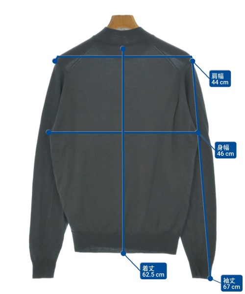 JOHN SMEDLEY（ジョンスメドレー）ニット・セーター グレー サイズ:-(M位) メンズ/2200659002198