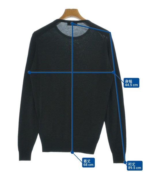 JOHN SMEDLEY（ジョンスメドレー）ニット・セーター 黒 サイズ:M メンズ/2200659002204