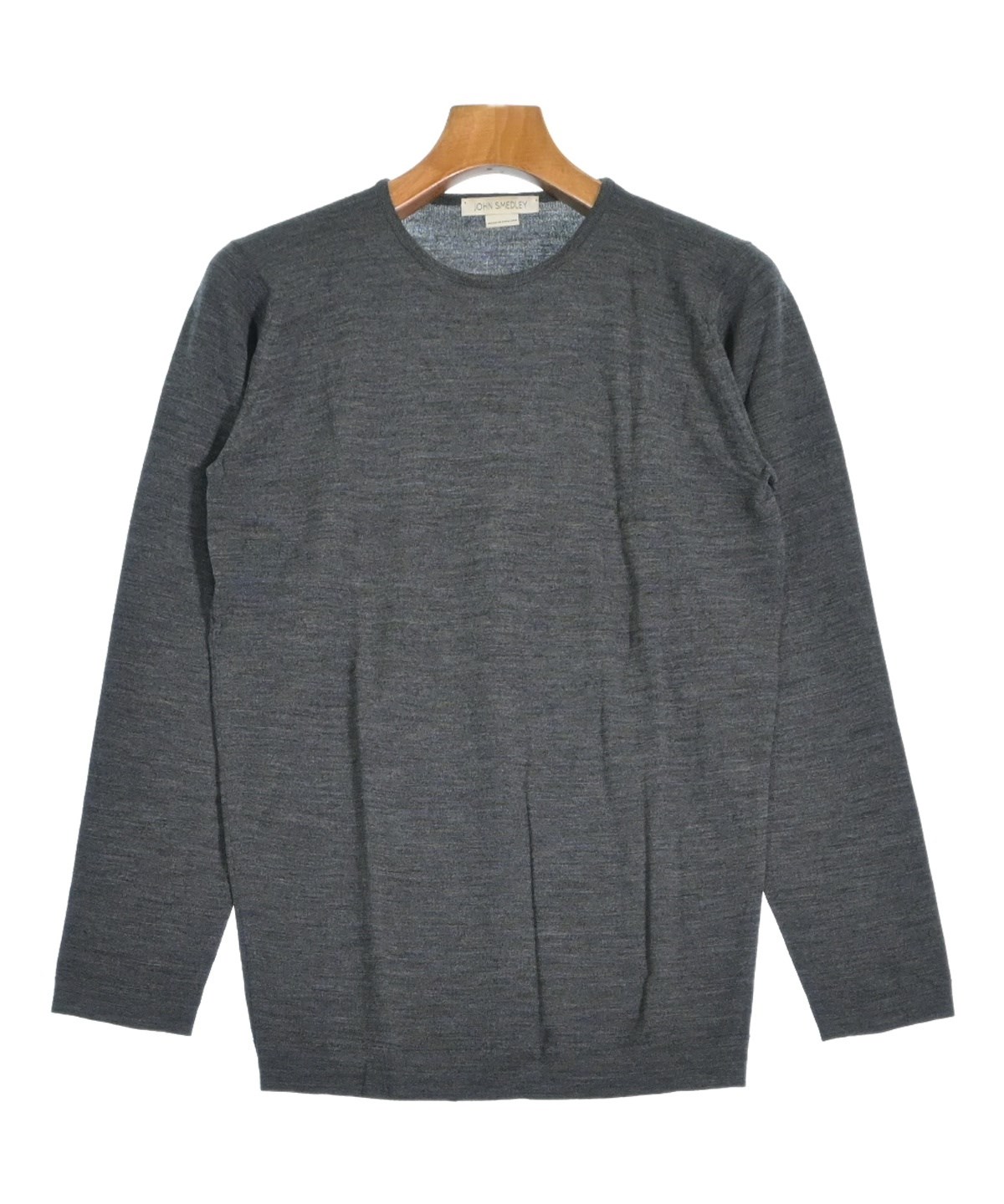 JOHN SMEDLEY（ジョンスメドレー）ニット・セーター グレー サイズ:XS 