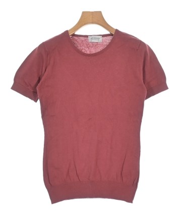 JOHN SMEDLEY(ジョンスメドレー)ニット・セーター 赤 サイズ:M JOHN SMEDLEY(ジョンスメドレー)ニット・セーター 赤 サイズ:M
