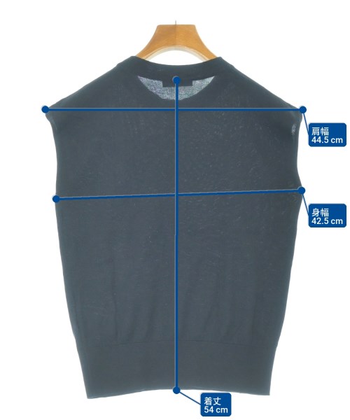 JOHN SMEDLEY（ジョンスメドレー）ベスト 紺 サイズ:S レディース/2200659476050