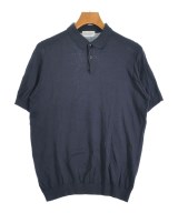 JOHN SMEDLEY（ジョンスメドレー）ポロシャツ 紺 サイズ:L メンズ/2200711689091