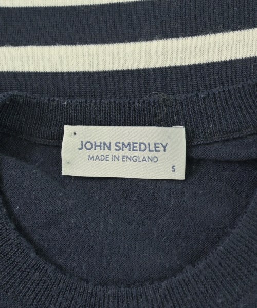 JOHN SMEDLEY（ジョンスメドレー）ニット・セーター 紺 サイズ:S メンズ/2200714941028