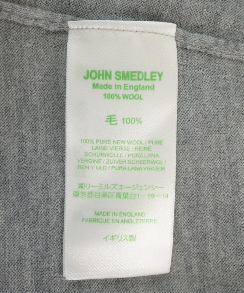 JOHN SMEDLEY（ジョンスメドレー）ニット・セーター グレー サイズ:S メンズ/2200714608143