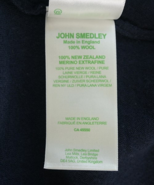 JOHN SMEDLEY（ジョンスメドレー）ニット・セーター 紺 サイズ:S メンズ/2200714608150