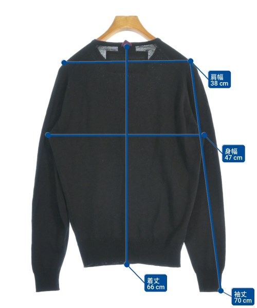 JOHN SMEDLEY（ジョンスメドレー）ニット・セーター 黒 サイズ:M メンズ/2200714377117
