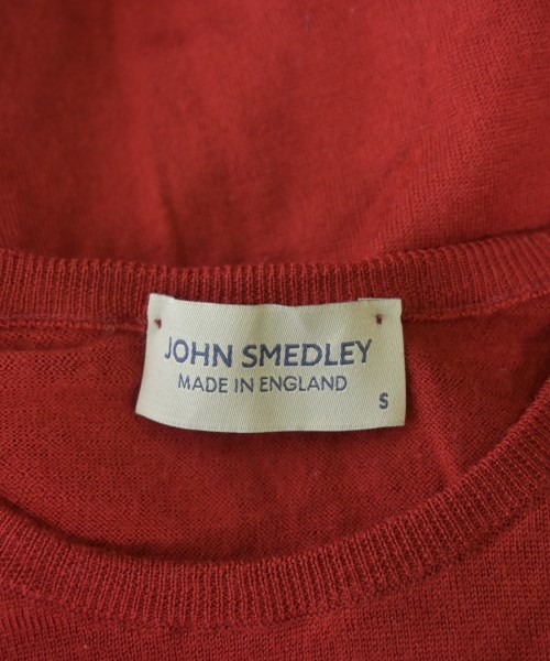 JOHN SMEDLEY（ジョンスメドレー）ニット・セーター 赤 サイズ:S メンズ/2200718252014