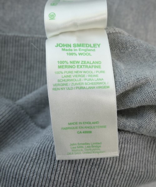 JOHN SMEDLEY（ジョンスメドレー）ニット・セーター グレー サイズ:M メンズ/2200719702266