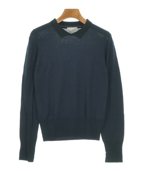 JOHN SMEDLEY(ジョンスメドレー)ニット・セーター 紺 サイズ:S/2200634975103
