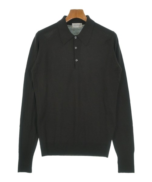 JOHN SMEDLEY(ジョンスメドレー)ニット・セーター 茶 サイズ:S/2200636823037