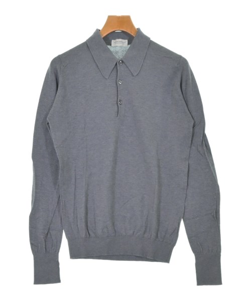 JOHN SMEDLEY(ジョンスメドレー)ニット・セーター グレー サイズ:S/2200636823044