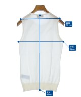 JOHN SMEDLEY（ジョンスメドレー）ベスト 白 サイズ:S レディース/2200637597142