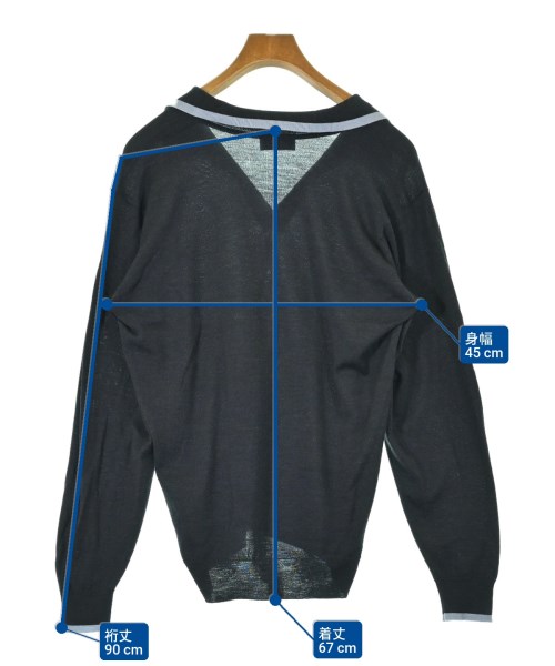 JOHN SMEDLEY（ジョンスメドレー）ニット・セーター 紺 サイズ:S メンズ/2200649681068