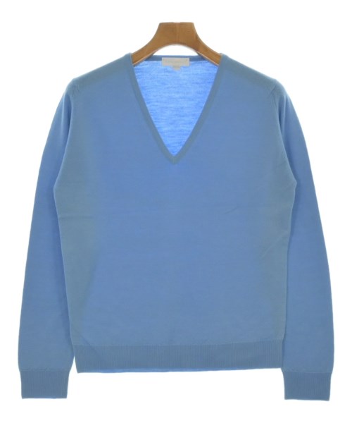 JOHN SMEDLEY(ジョンスメドレー)ニット・セーター 青 サイズ:M/2200650263017