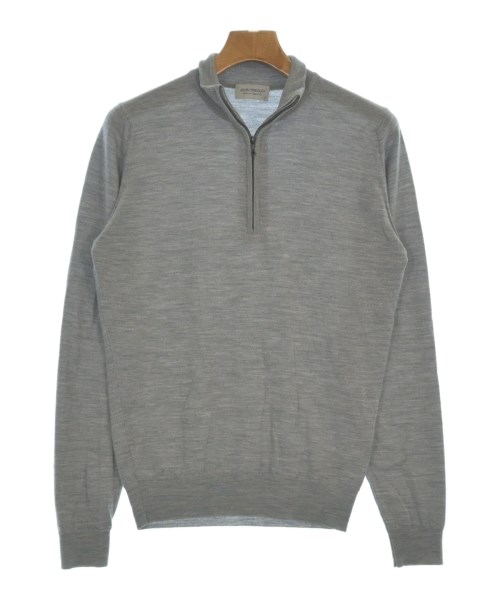 JOHN SMEDLEY(ジョンスメドレー)ニット・セーター グレー サイズ:S/2200650689015