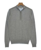 JOHN SMEDLEY（ジョンスメドレー）ニット・セーター グレー サイズ:S メンズ/2200650689015