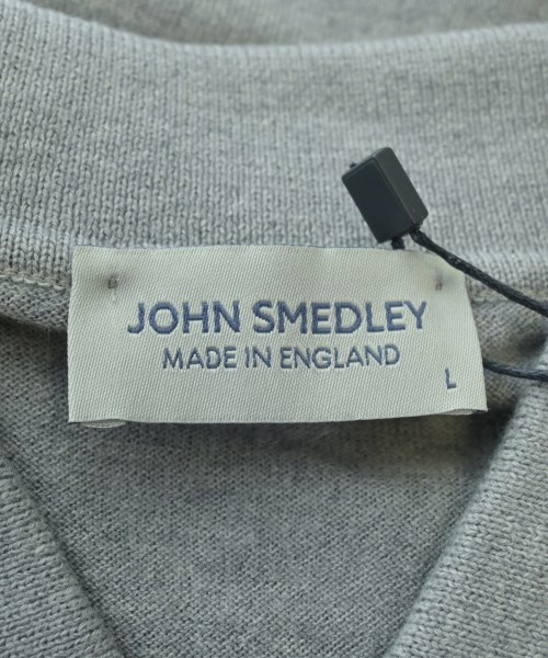 JOHN SMEDLEY（ジョンスメドレー）ポロシャツ グレー サイズ:L メンズ/2200649618361