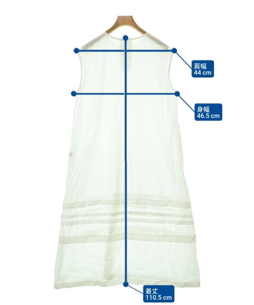 JOHN SMEDLEY（ジョンスメドレー）ワンピース 白 サイズ:2(M位) レディース/2200652440041