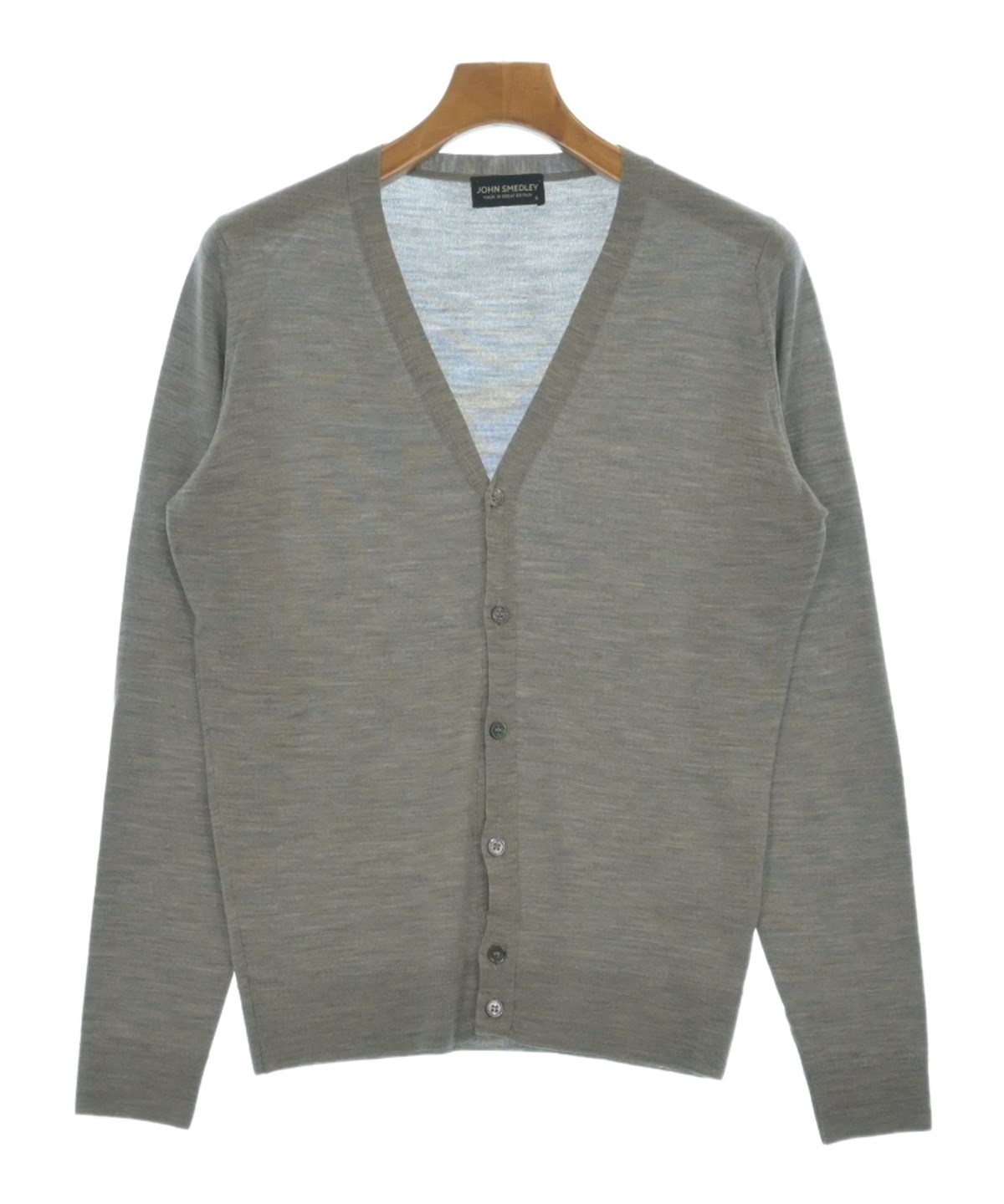 JOHN SMEDLEY（ジョンスメドレー）カーディガン グレー サイズ:S