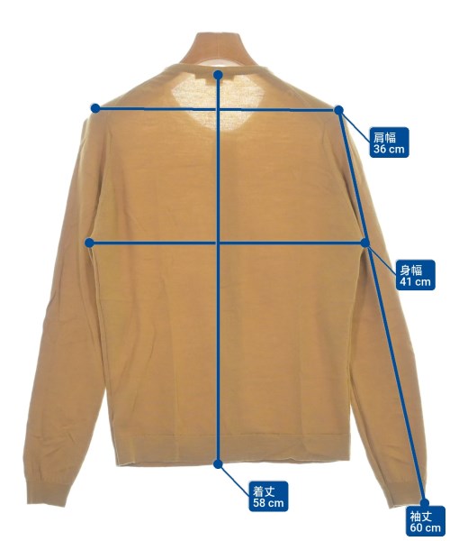 JOHN SMEDLEY（ジョンスメドレー）カーディガン 茶 サイズ:M レディース/2200652817034