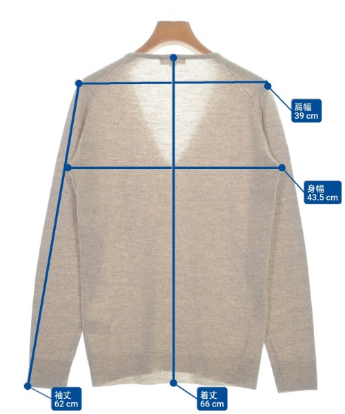 JOHN SMEDLEY（ジョンスメドレー）ニット・セーター ベージュ サイズ:S レディース/2200652817041