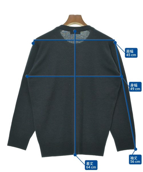 JOHN SMEDLEY（ジョンスメドレー）ニット・セーター グレー サイズ:S メンズ/2200652947083