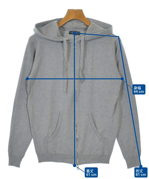 JOHN SMEDLEY（ジョンスメドレー）カーディガン グレー サイズ:S メンズ/2200654098080