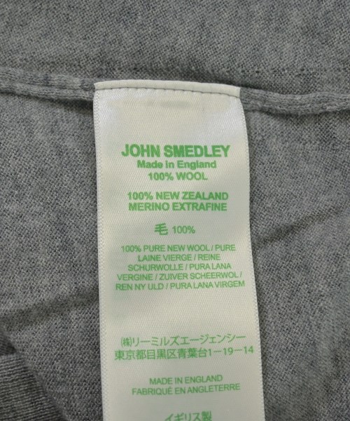 JOHN SMEDLEY（ジョンスメドレー）ニット・セーター グレー サイズ:M メンズ/2200654098141