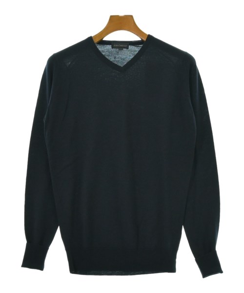 JOHN SMEDLEY(ジョンスメドレー)ニット・セーター 紺 サイズ:XS/2200647040102