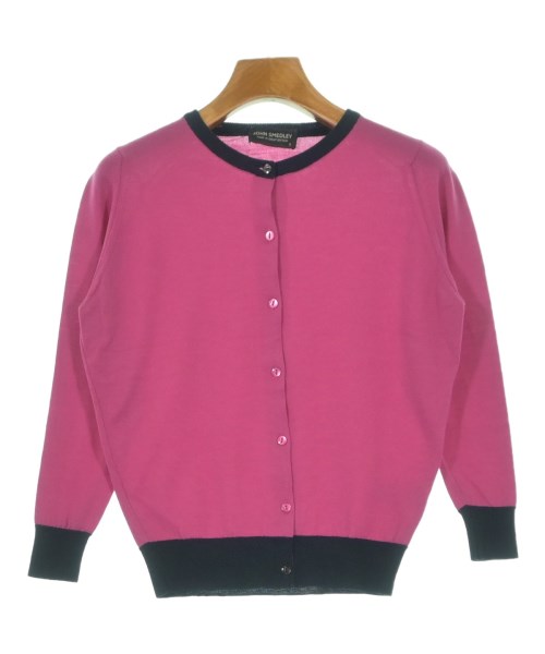 JOHN SMEDLEY(ジョンスメドレー)カーディガン ピンク サイズ:S/2200654039038