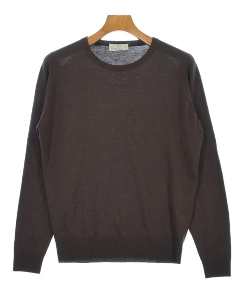 JOHN SMEDLEY(ジョンスメドレー)ニット・セーター 茶 サイズ:M/2200702239038